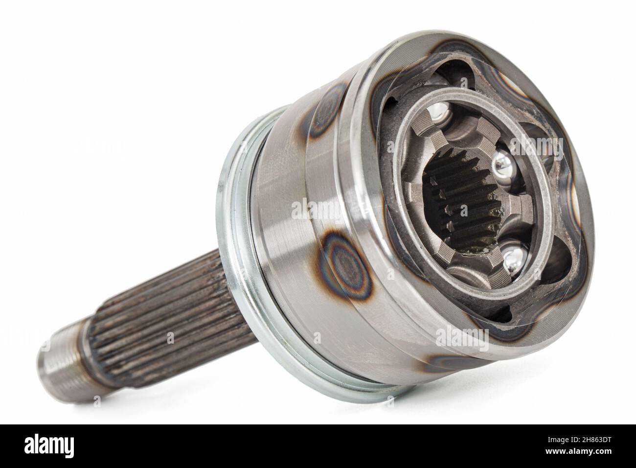 CV Joint, constant velocity joints. Part wheel of the car, isolated on