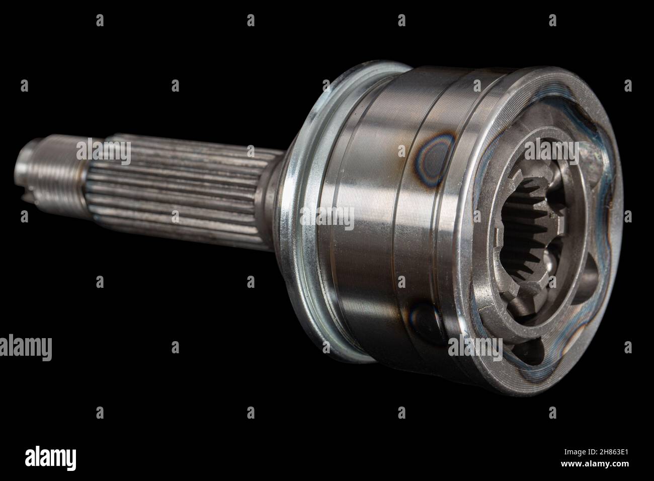 CV Joint, constant velocity joints. Part wheel of the car, isolated on