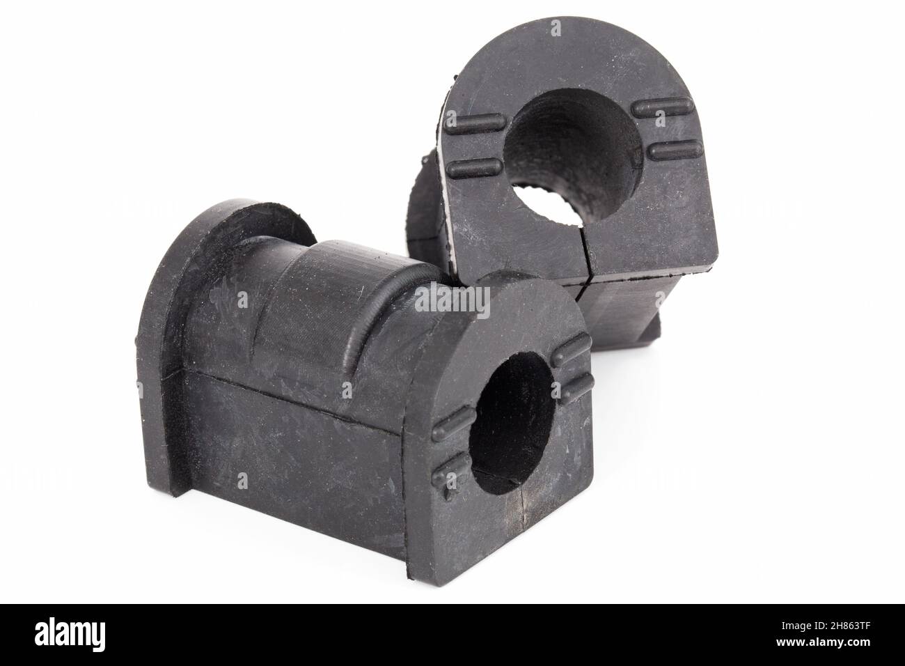 Set of rubber bushings for car suspension stabilizer, car spare parts