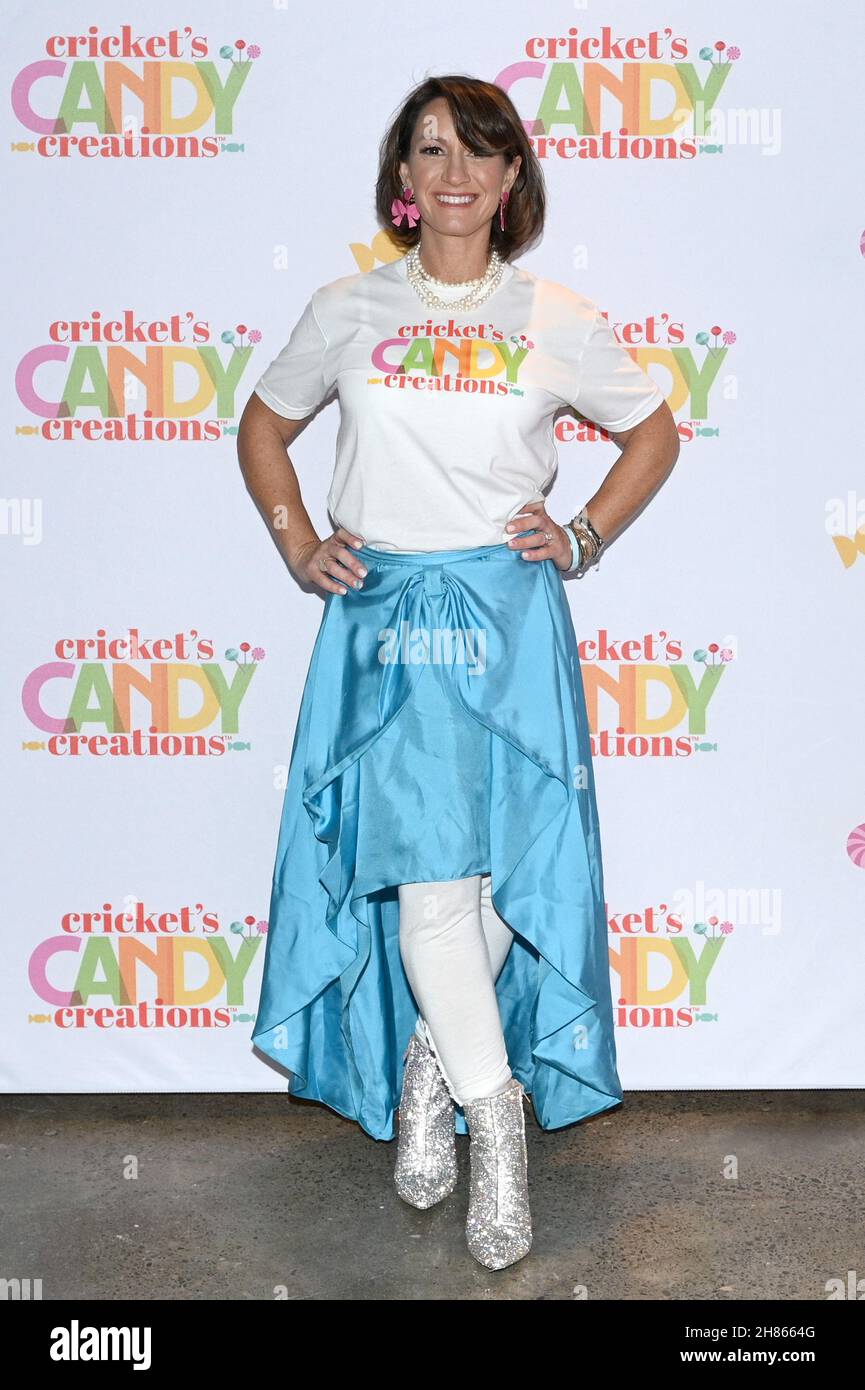 New York, USA. 27th Nov, 2021. Founder and Creator of Cricket's Candy