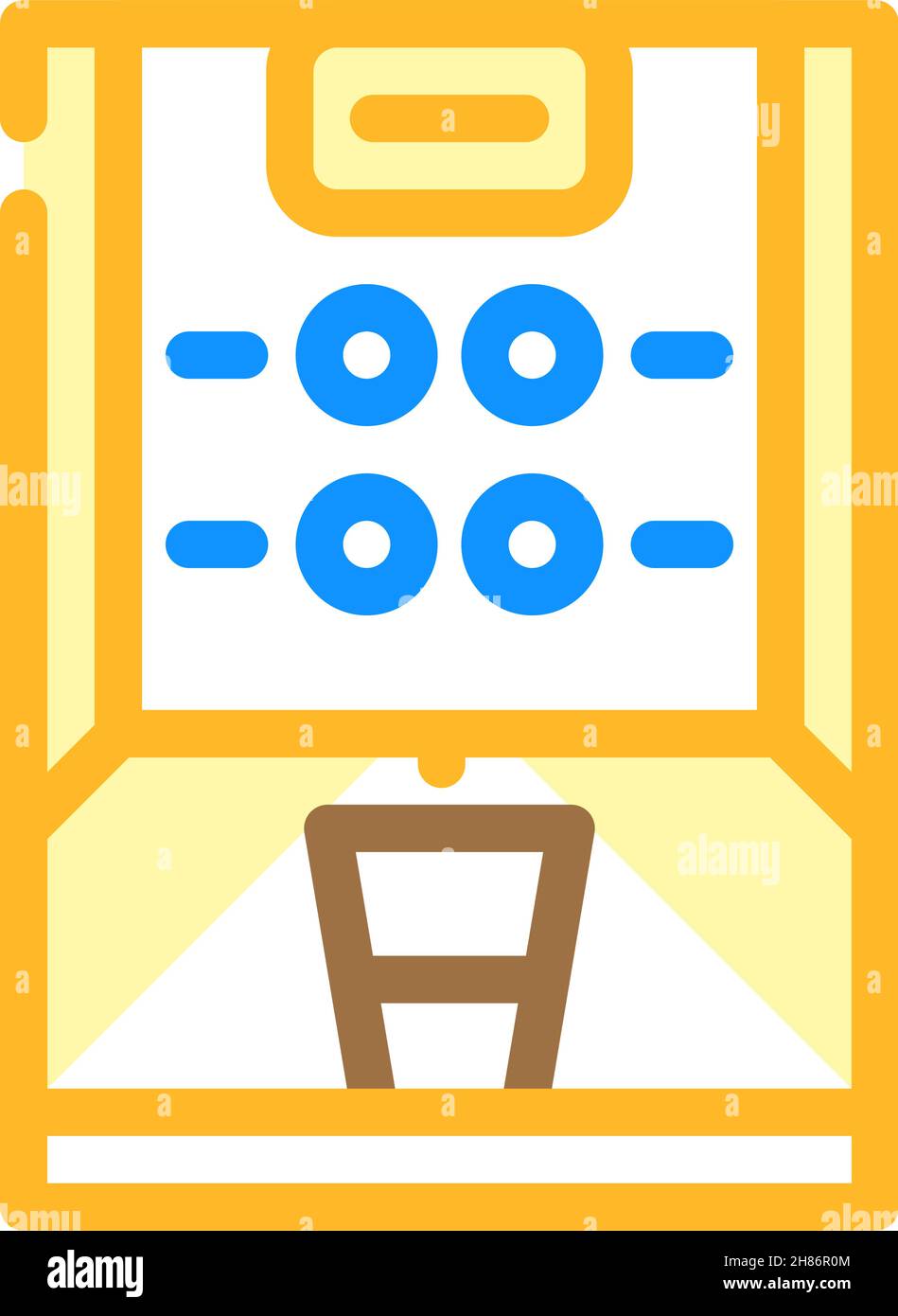 vending coffee machine color icon vector illustration Stock Vector ...
