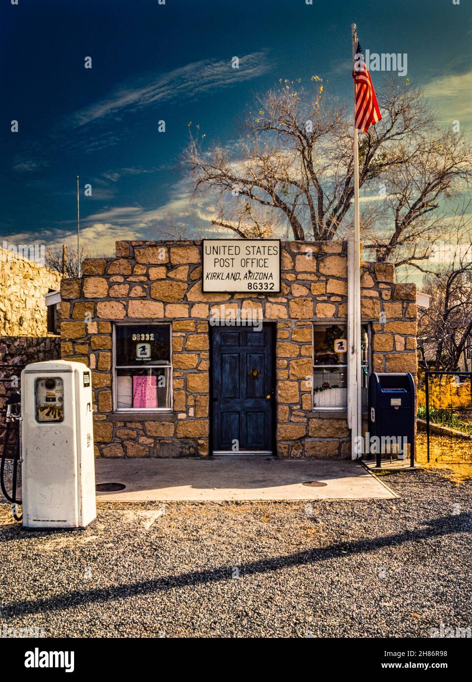 Post Office Kirkland, Arizona, USA Stock Photo Alamy