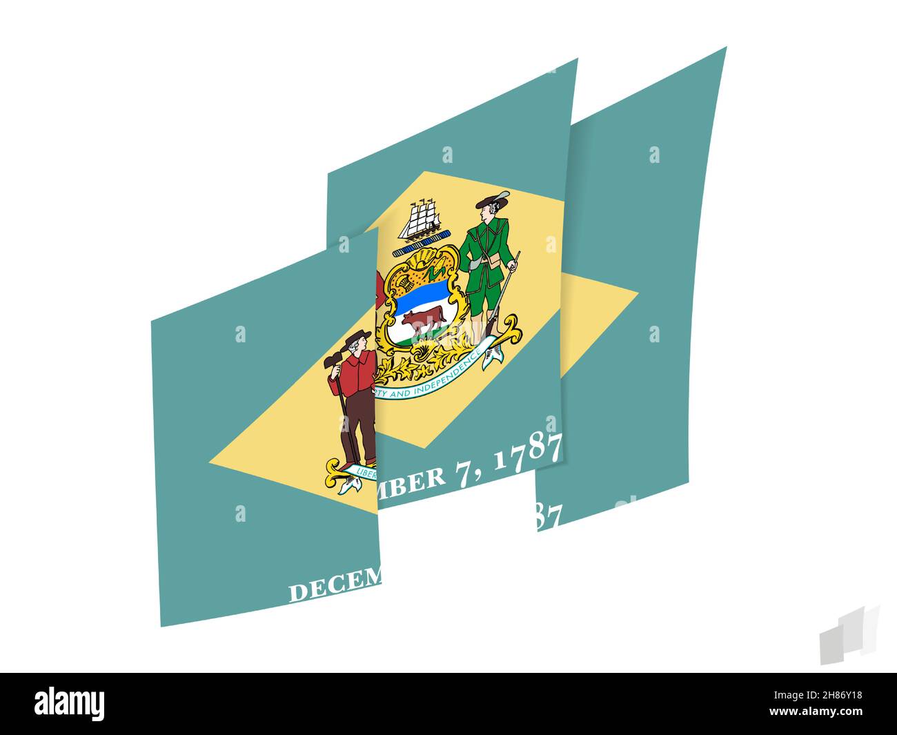 Delaware icon vector vectors hi-res stock photography and images - Alamy