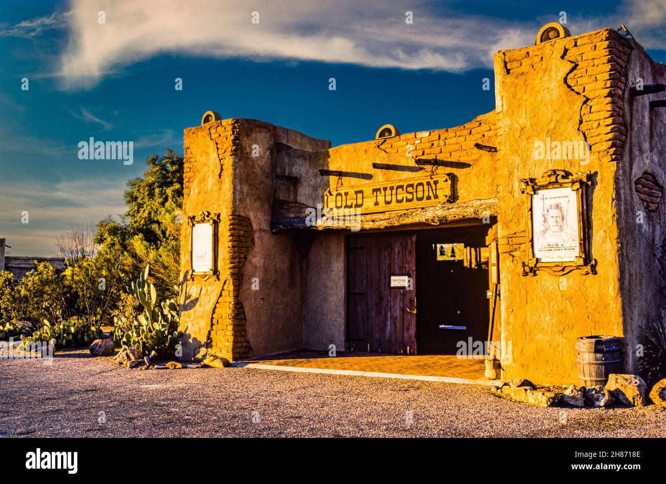 Old Tucson Studios Tucson, Arizona, USA Stock Photo Alamy
