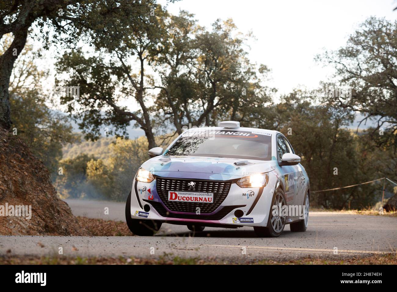 Décalcomanie 1/32 PEUGEOT 208 Rallye Du Var 2021 - Pilote FRONTIER Alexis - NEUVE