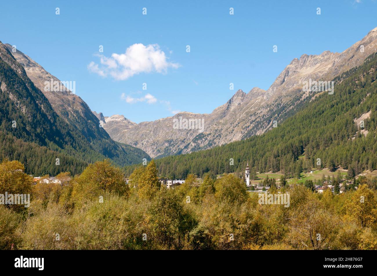 Engadin valley switzerland hi-res stock photography and images - Alamy