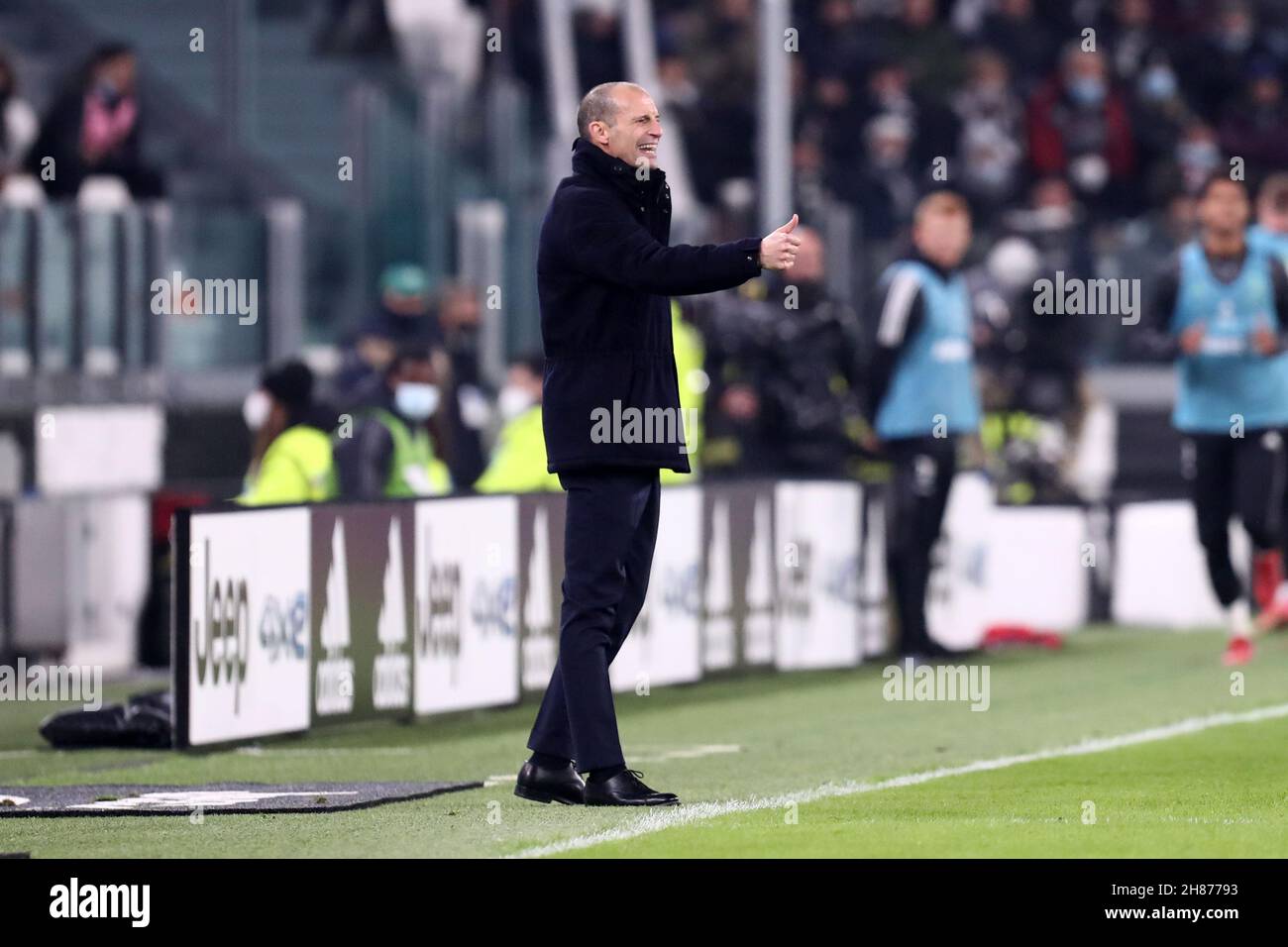 Massimiliano Allegri, head coach of Juventus Fc looks on during the ...