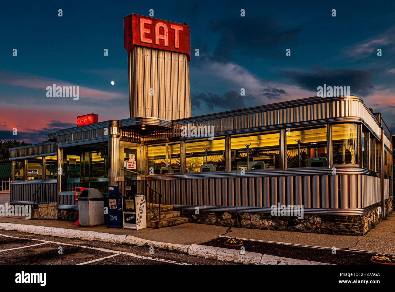 Zip's diner hires stock photography and images Alamy