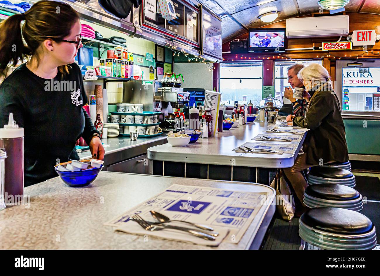 Jigger's Diner East Greenwich, Rhode Island, USA Stock Photo Alamy