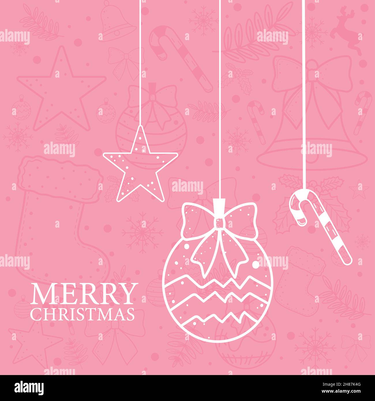 merry christmas background Stock Vector Image & Art - Alamy