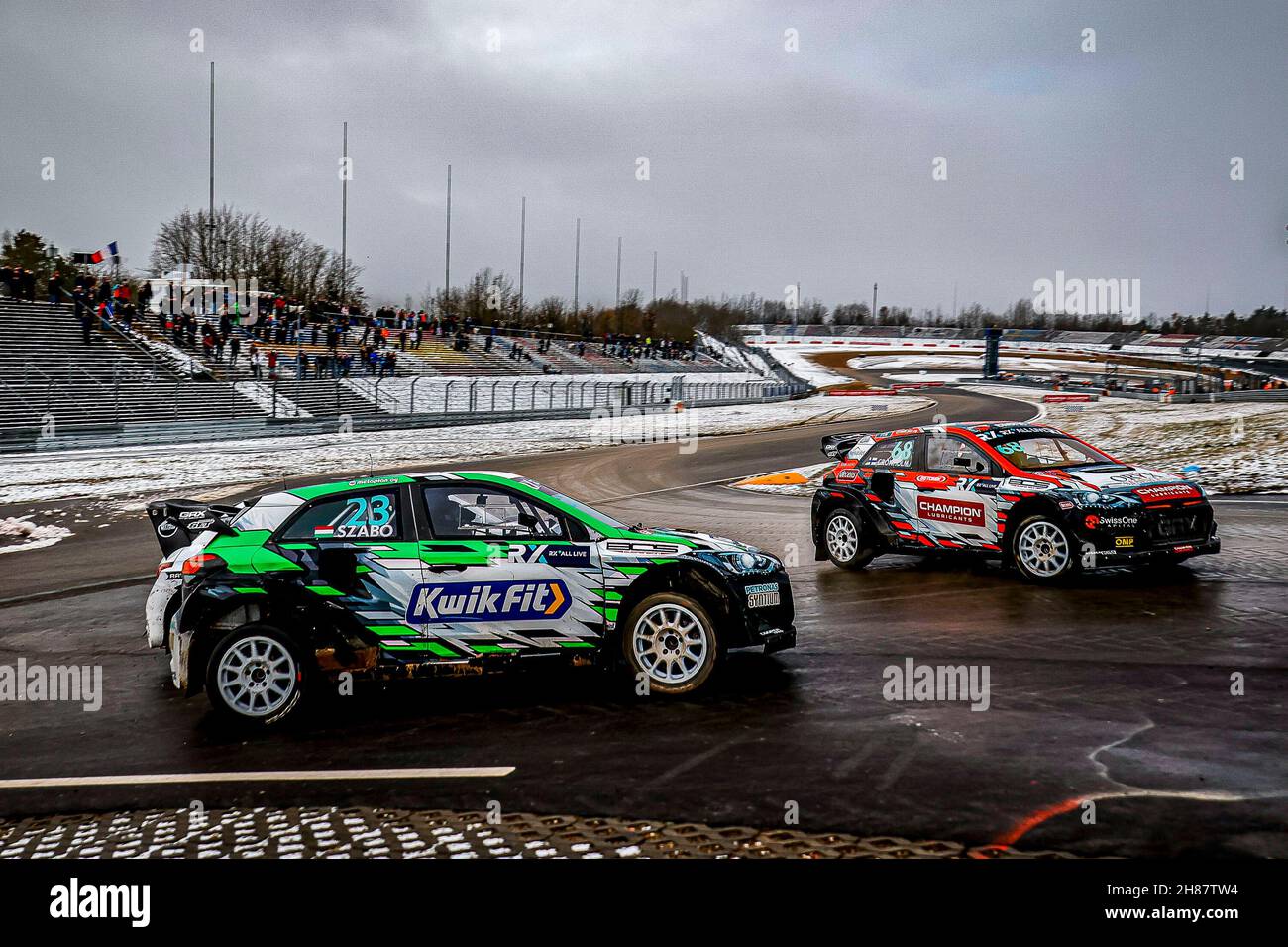 23 SZABO Krisztian (HUN), team GRX-SET World RX Team, Hyundai i20 ...
