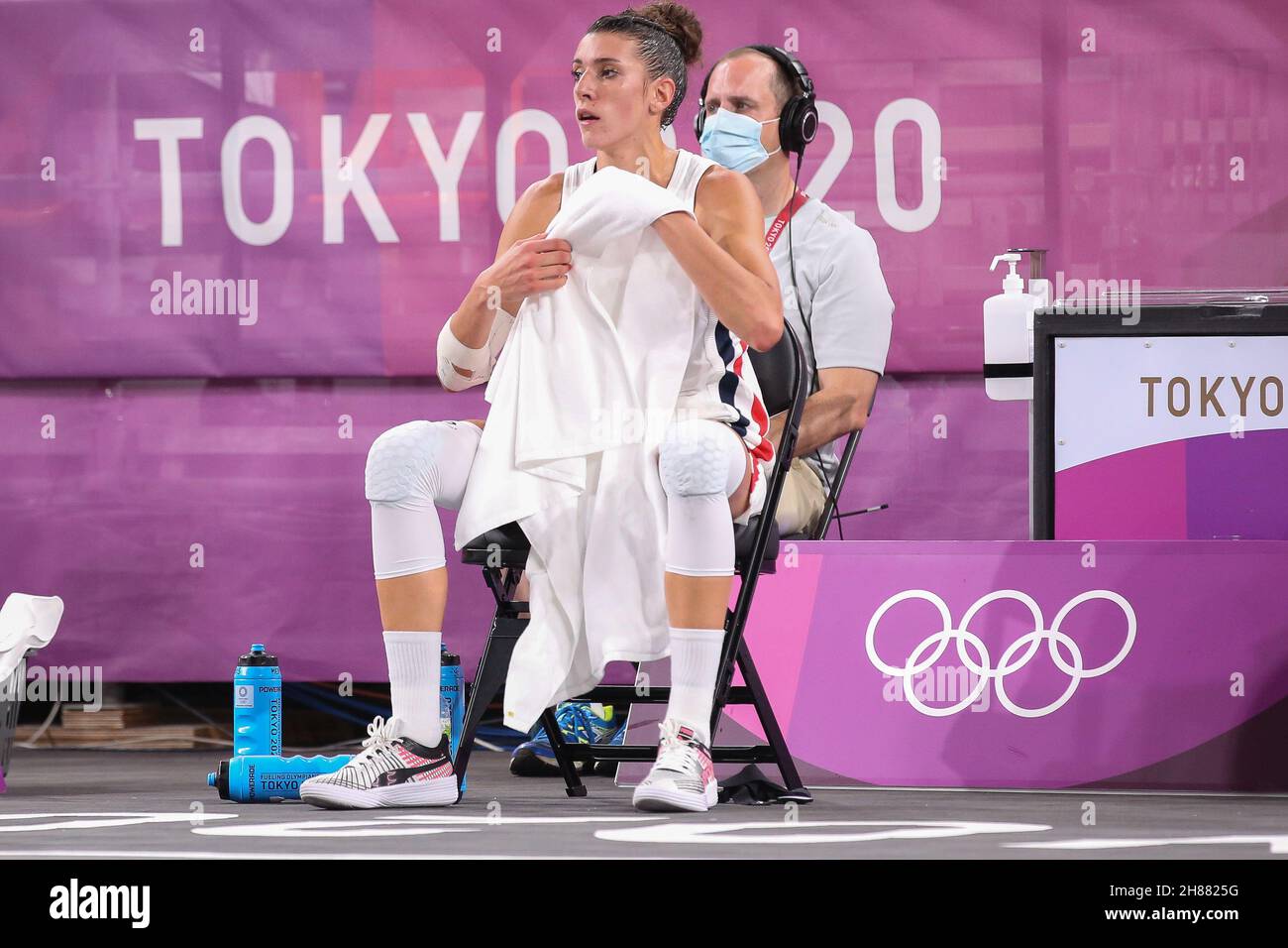 JULY 24th, 2021 TOKYO, JAPAN Laetitia GUAPO of France during the 3x3