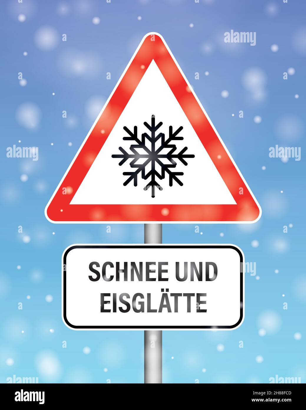 Ice frost clear salt Stock Vector Images Alamy