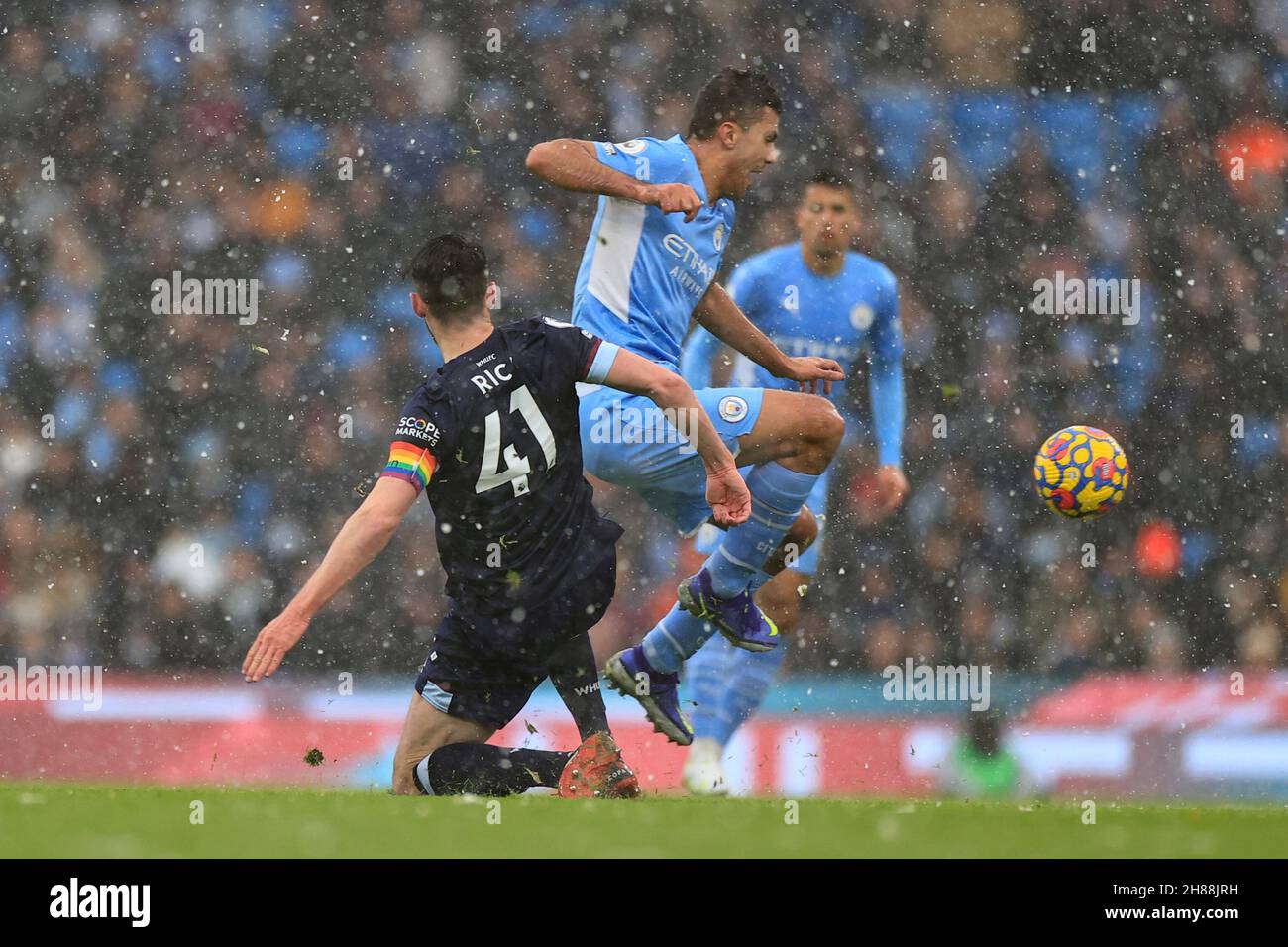 Photo Rice Rodrigo Declan rice manchester city hi-res stock photography and images - Alamy