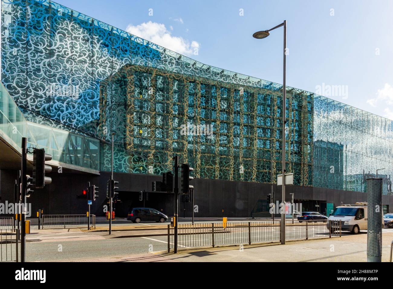 The John Lewis store in Highcross Centre,Leicester Stock Photo Alamy