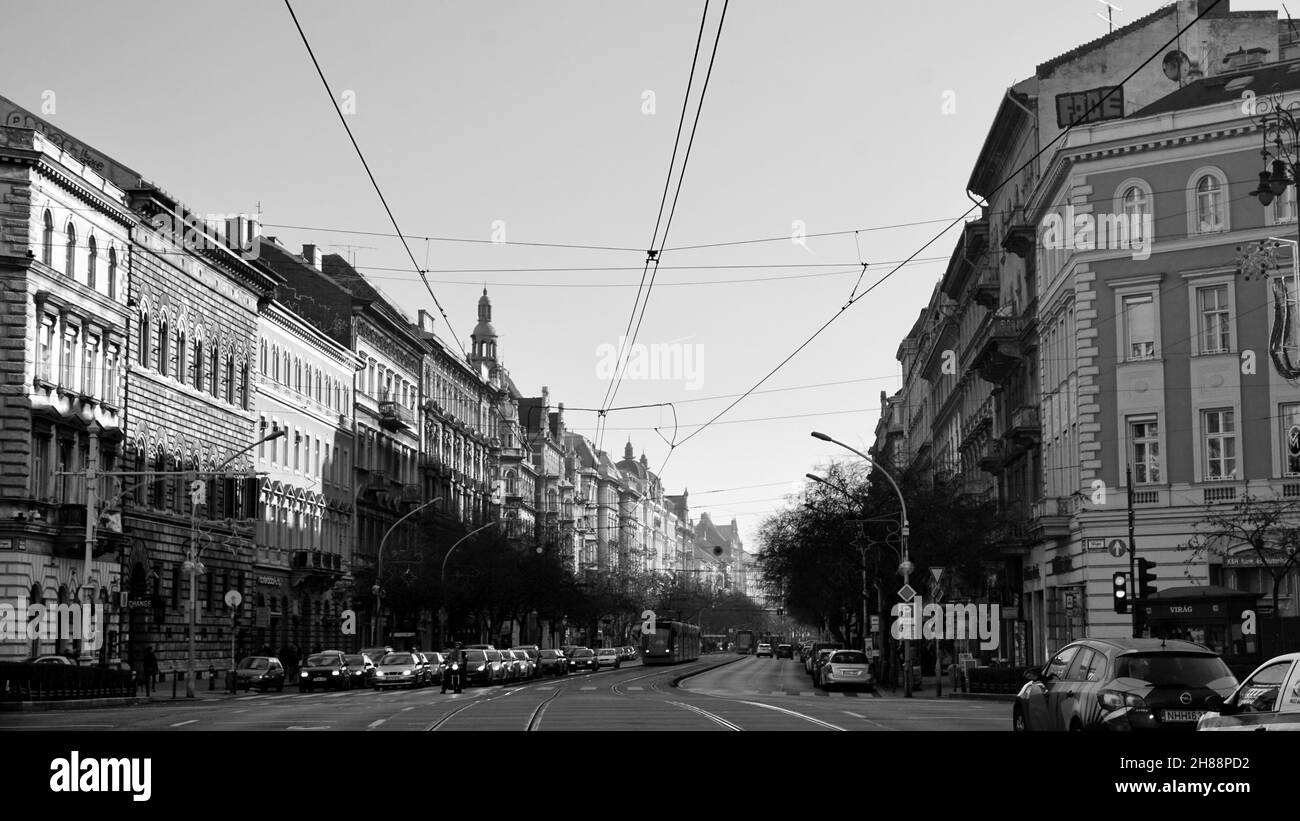 Budapest's street Stock Photo