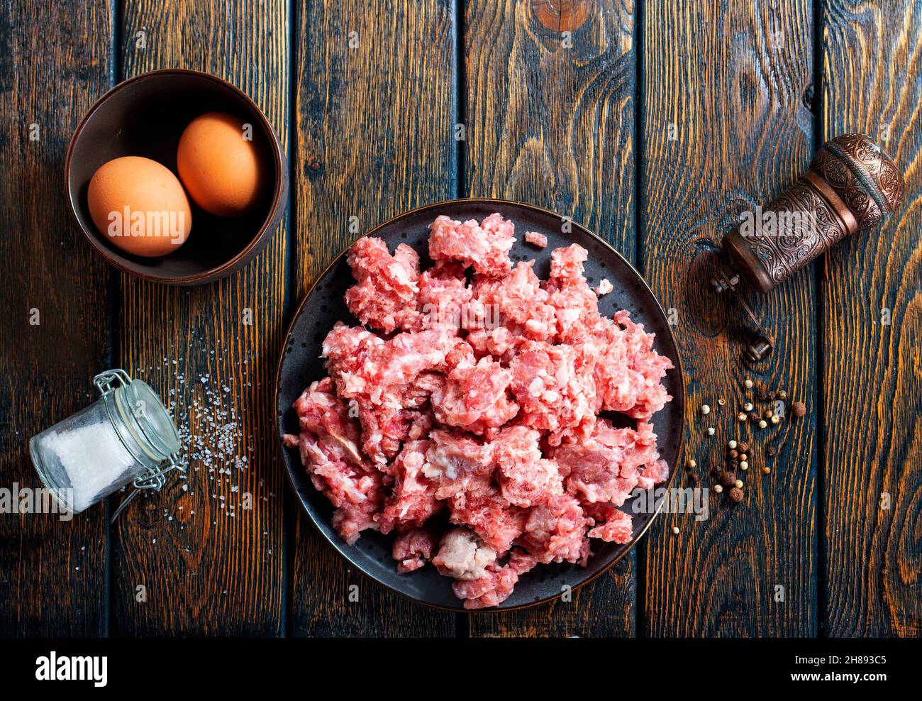 Close up minced raw onions hi-res stock photography and images - Alamy