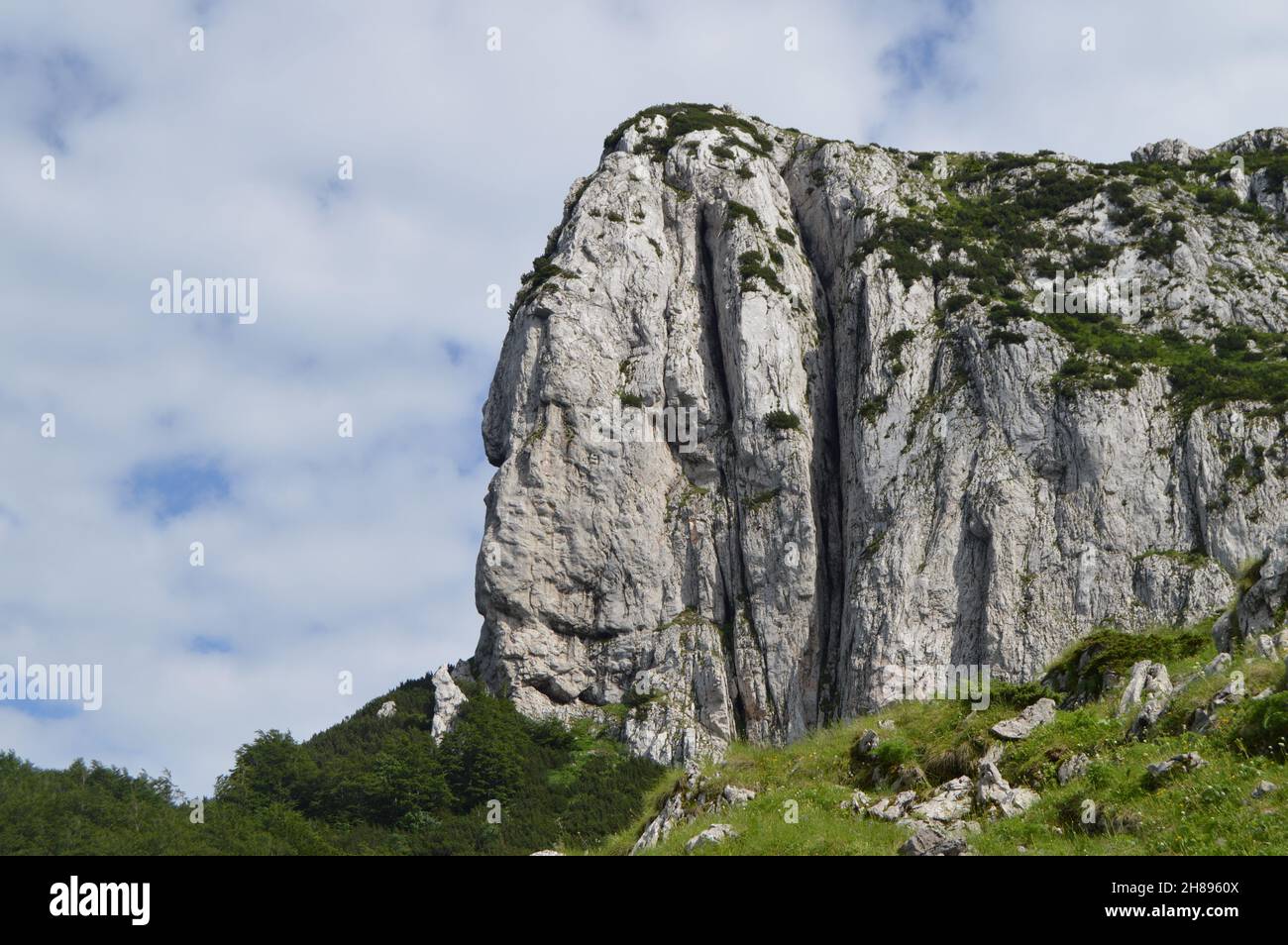 Hiking day on Treskavica mountain, Barice peak, Bosnia Stock Photo - Alamy