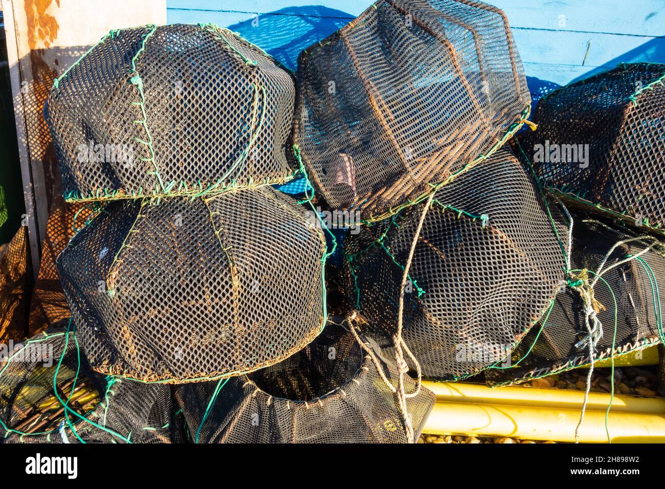 Snares and traps hunting equipment hires stock photography and images