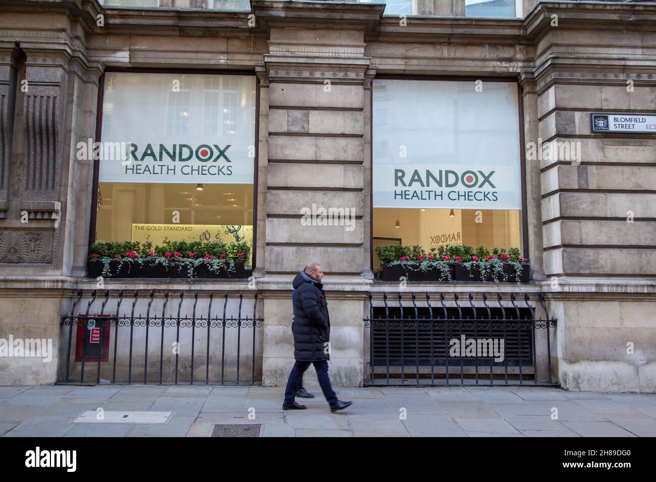 Randox health checks clinic Central London. Randox carries out Covid19