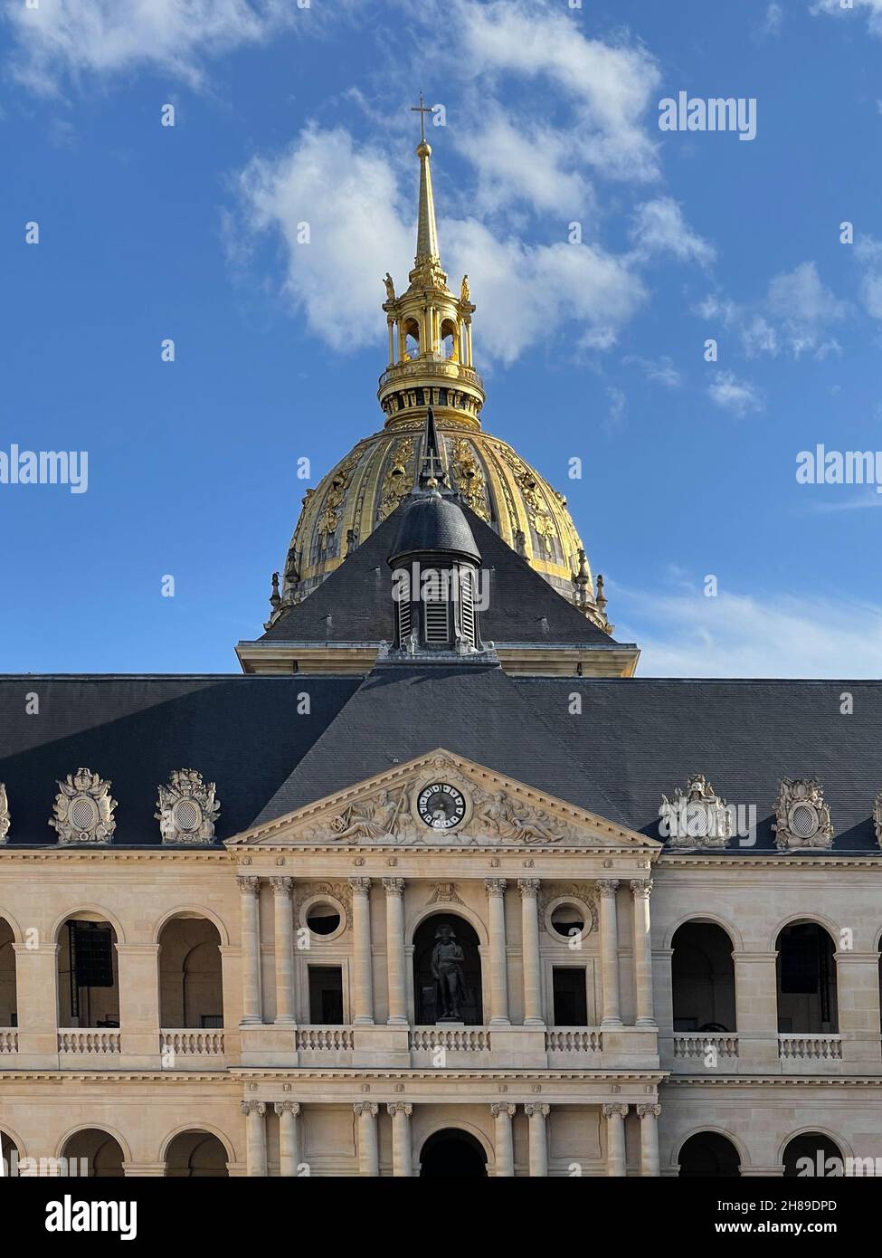 Hotel des invalides, paris, france Stock Photo - Alamy