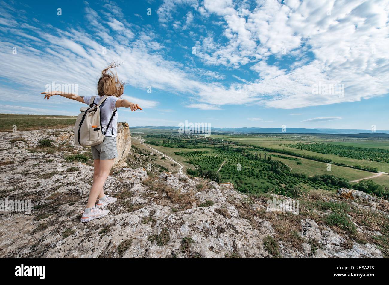 Hiking tourist hi-res stock photography and images - Alamy