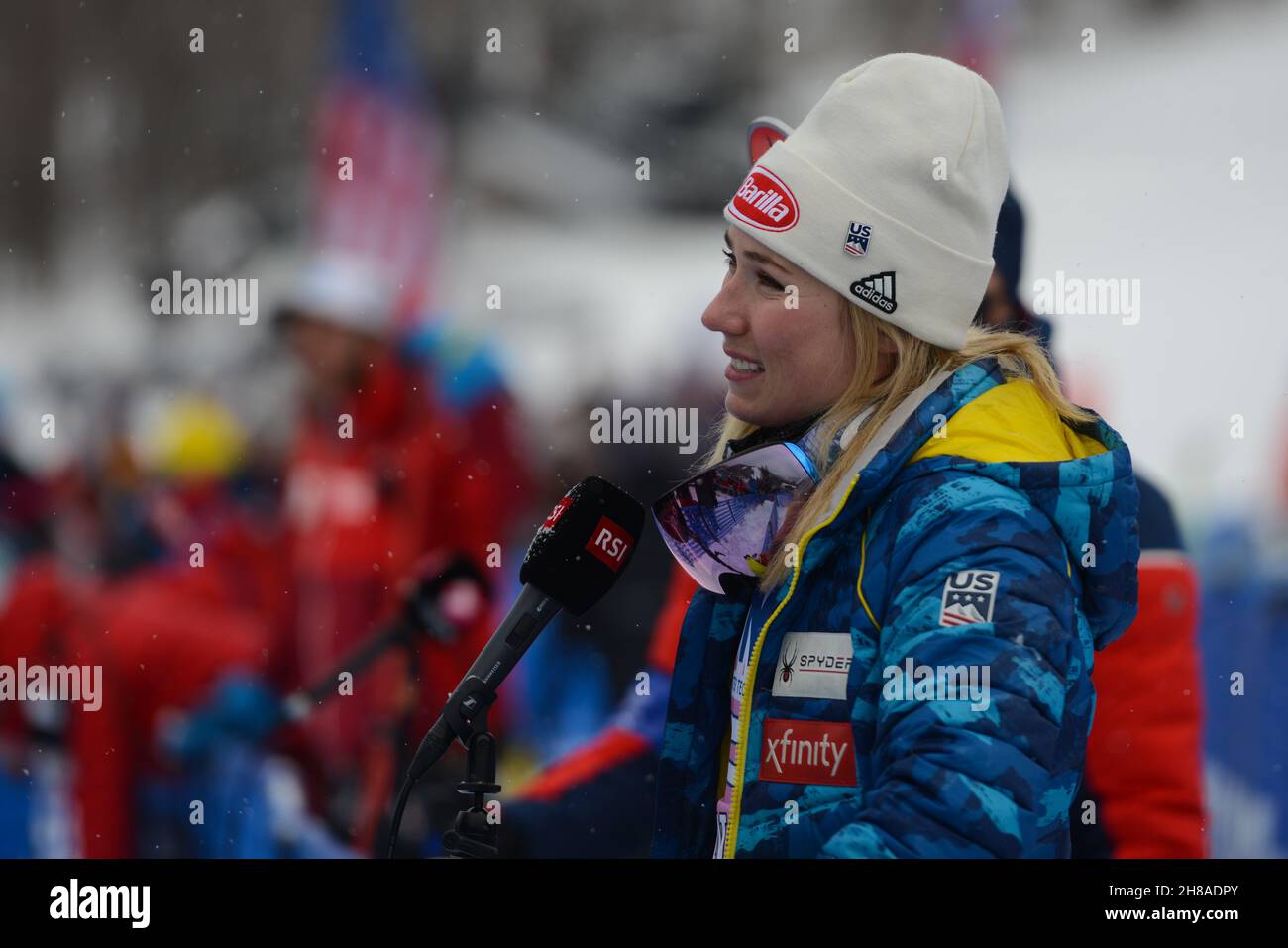 Mikaela shiffrin skiing hi-res stock photography and images - Page 18