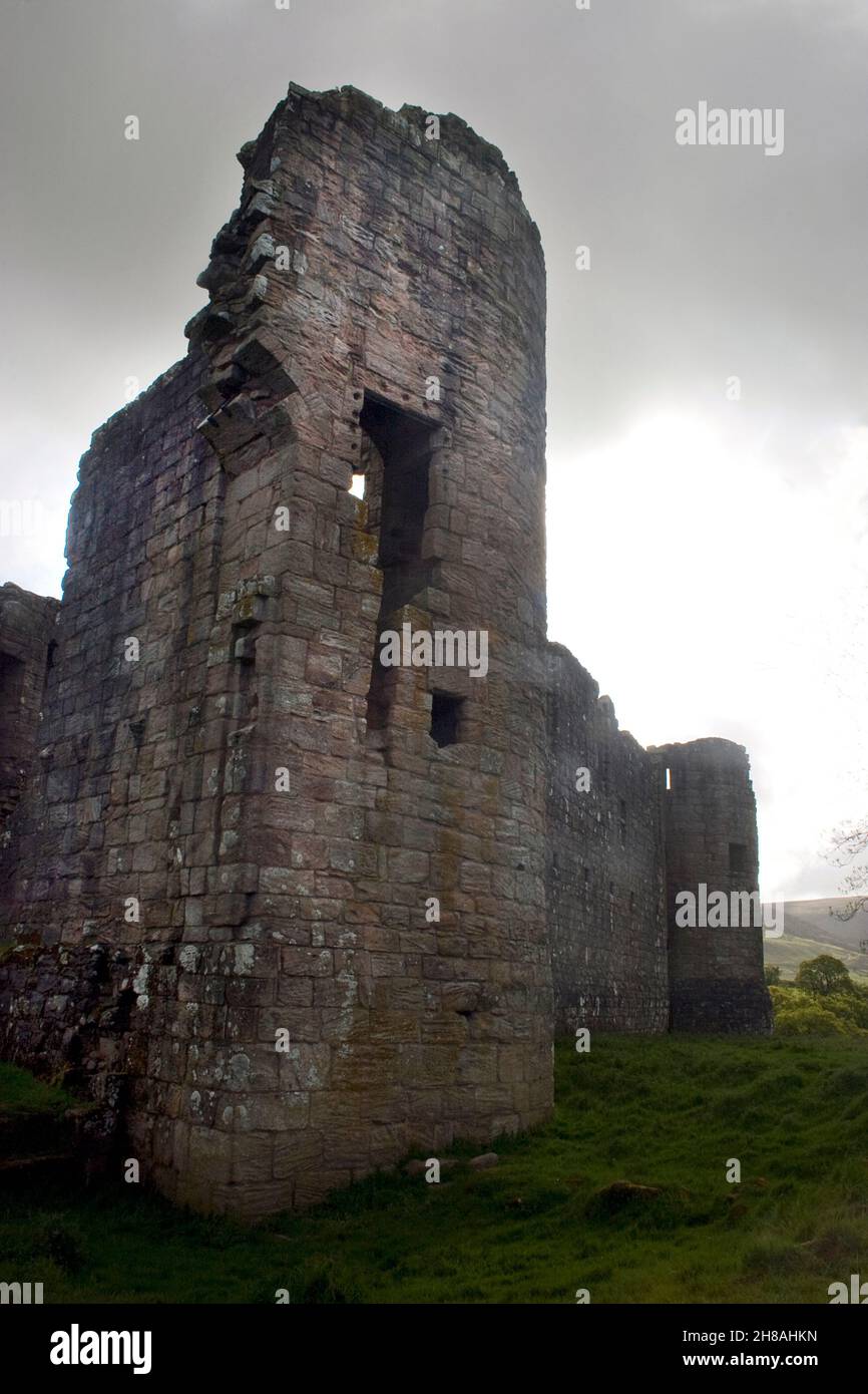 Morton Castle, Nithsdale, Dumfries & Galloway, Scotland Stock Photo