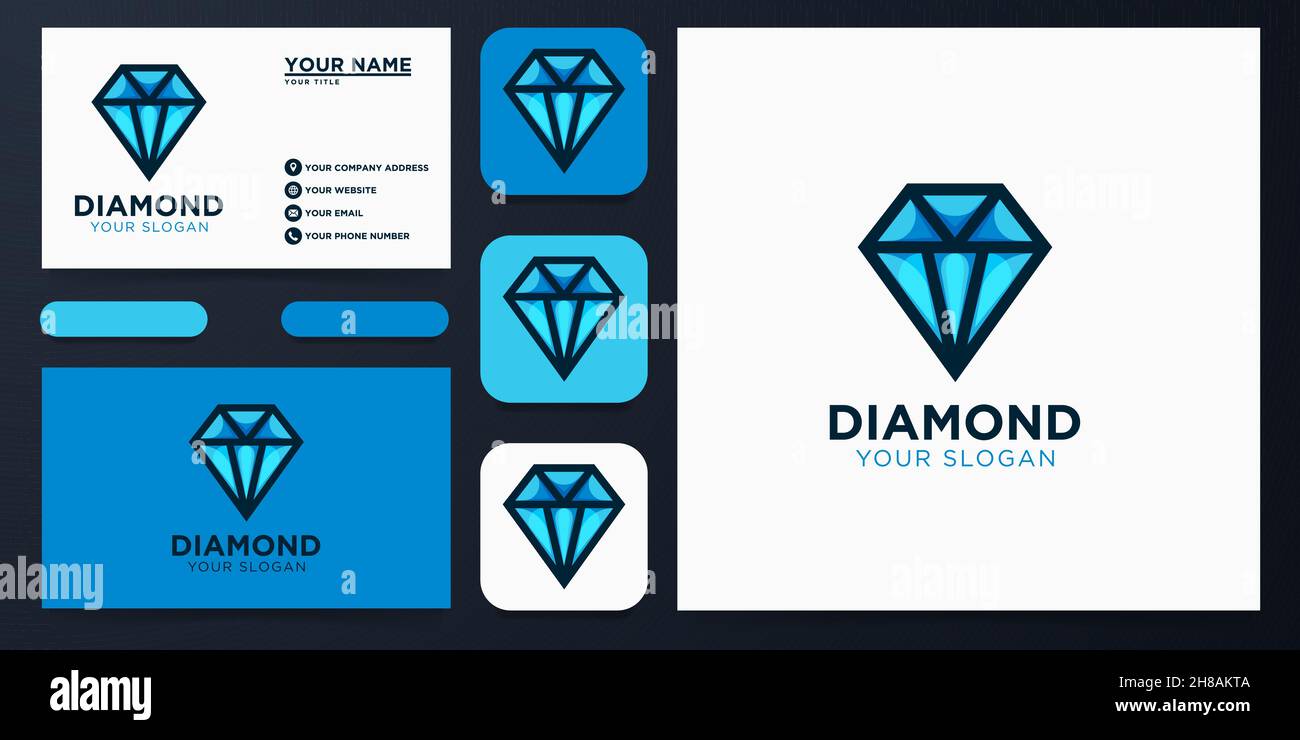 Earring Vector Sheapes Gold luxury diamond shape logo hi-res stock photography and images - Alamy