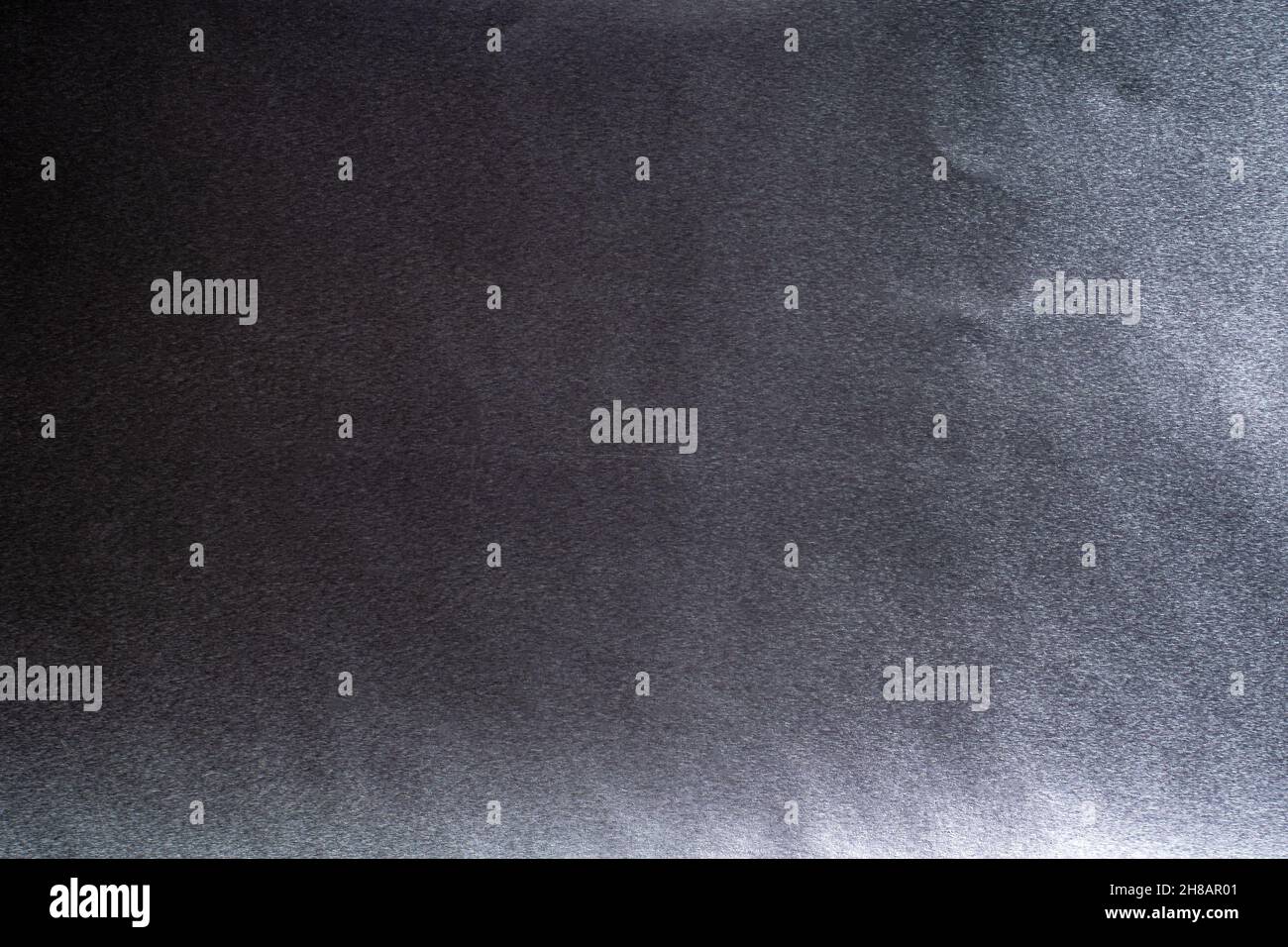 Dark Silver Background. Metal Foil, Decorative Texture. Stock Photo