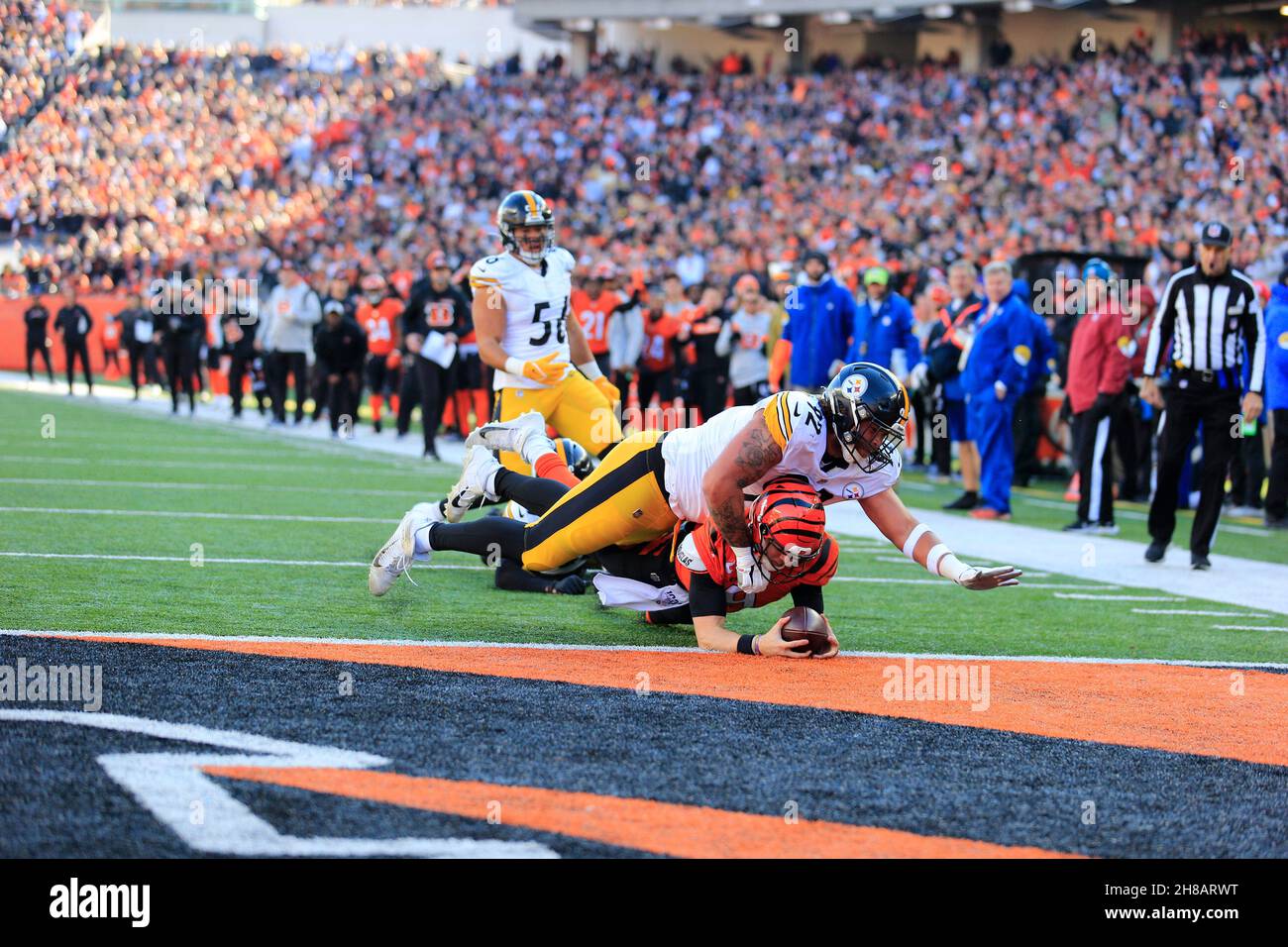 Paul Brown Stadium home of the Cincinnati Bengals football team in  Cincinnati, Ohio Stock Photo - Alamy