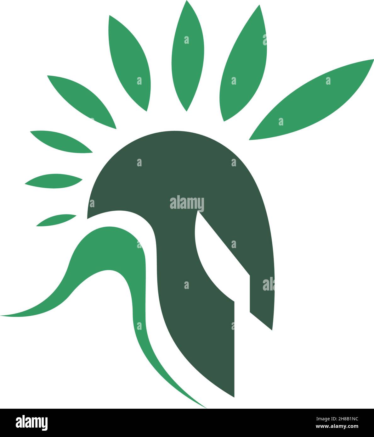 Gladiator,Spartan icon logo design vector template Stock Vector
