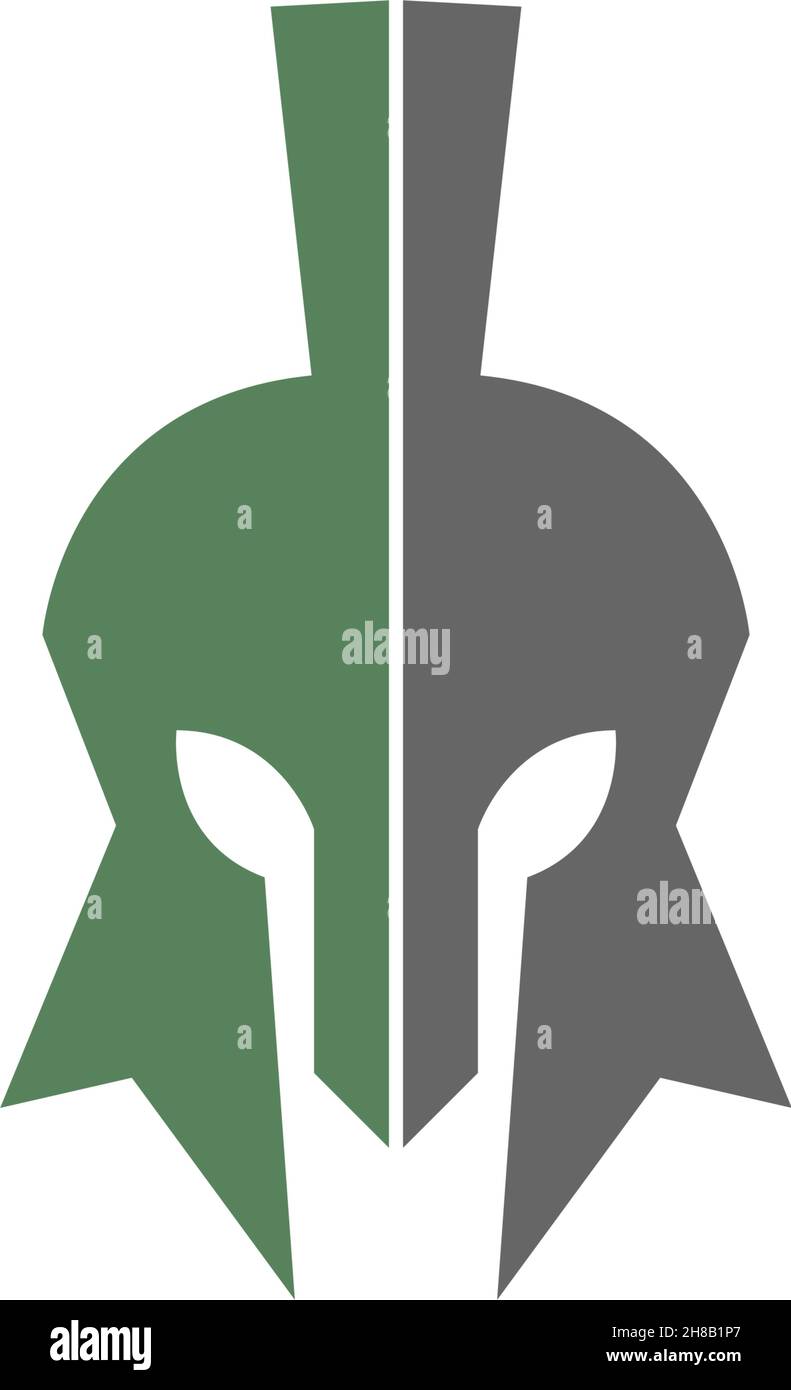 Gladiator,Spartan icon logo design vector template Stock Vector