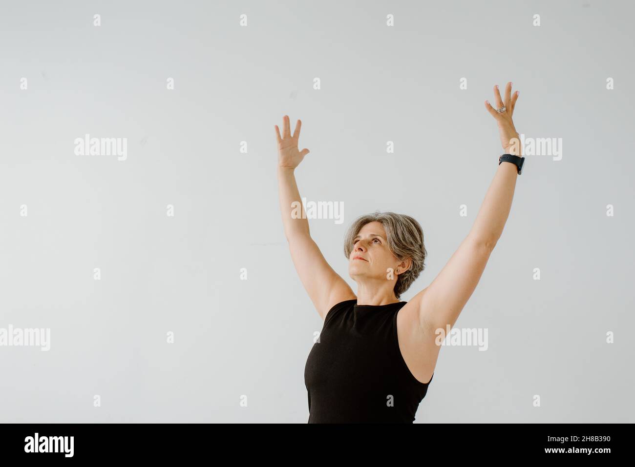Lady with arms and balance hi-res stock photography and images - Alamy