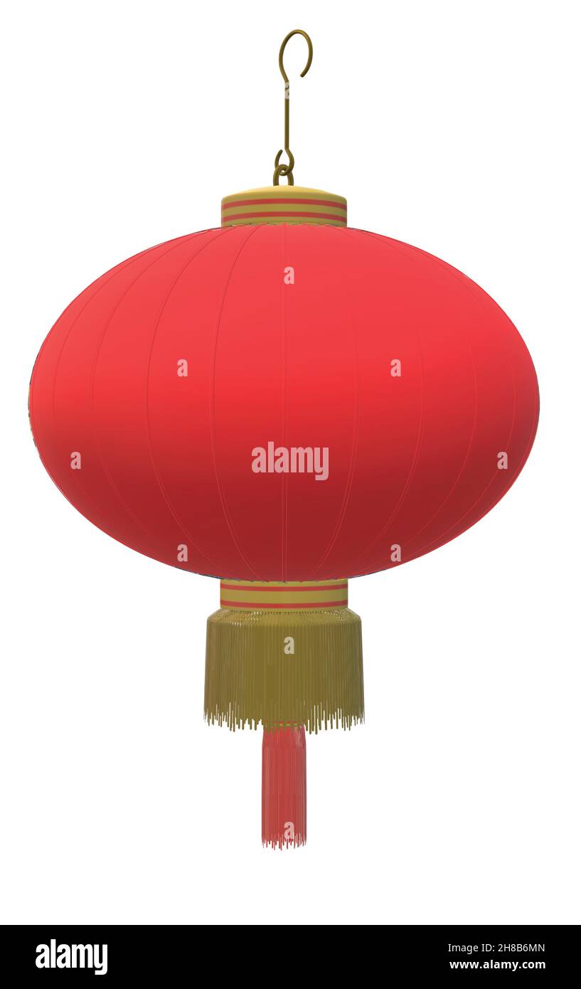 Solid Red Lantern Stock Vector Image & Art Alamy