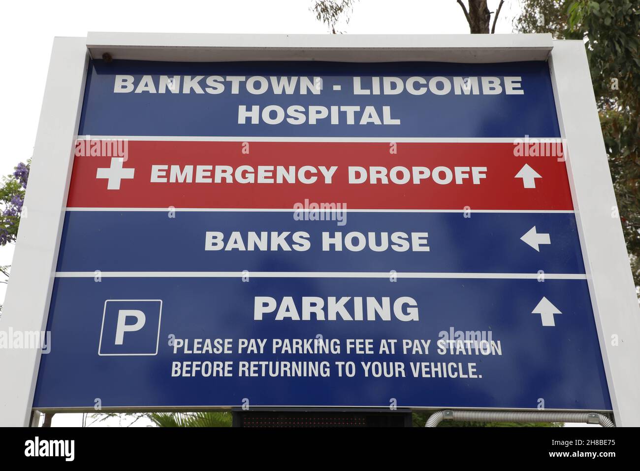 Hospital, Eldridge Road, Bankstown NSW 2200 Stock