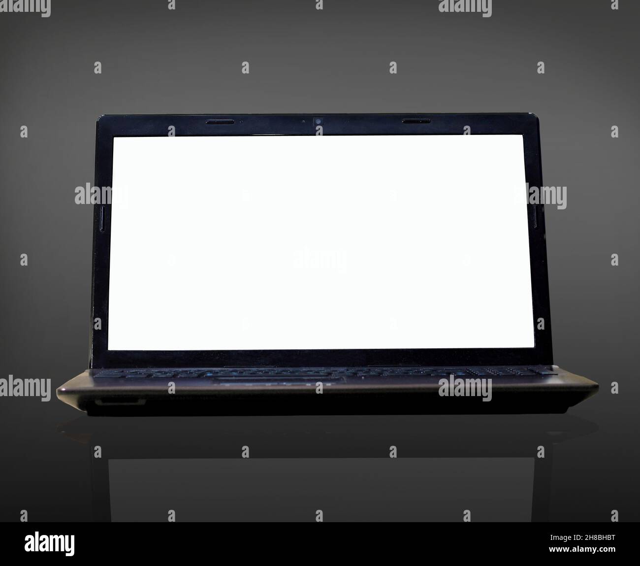 Silver laptop power button hi-res stock photography and images - Alamy