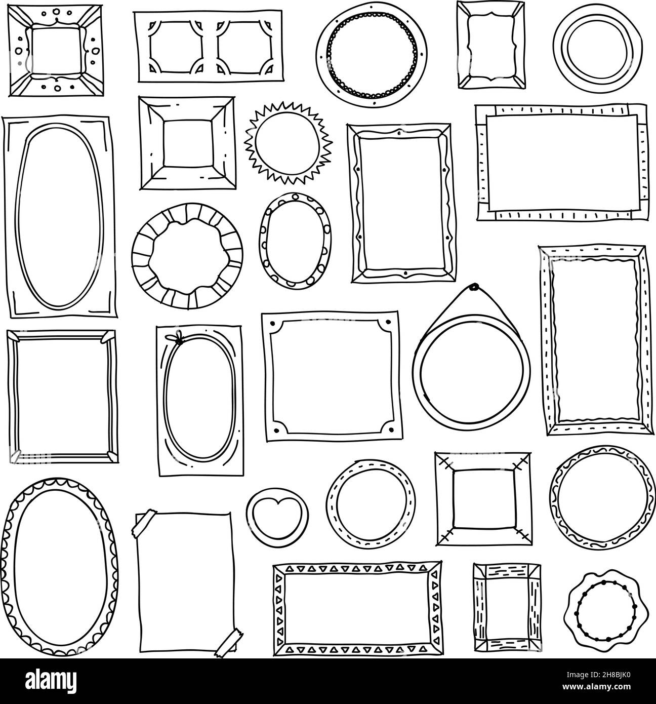 Details more than 70 sketch of photo frame - in.eteachers