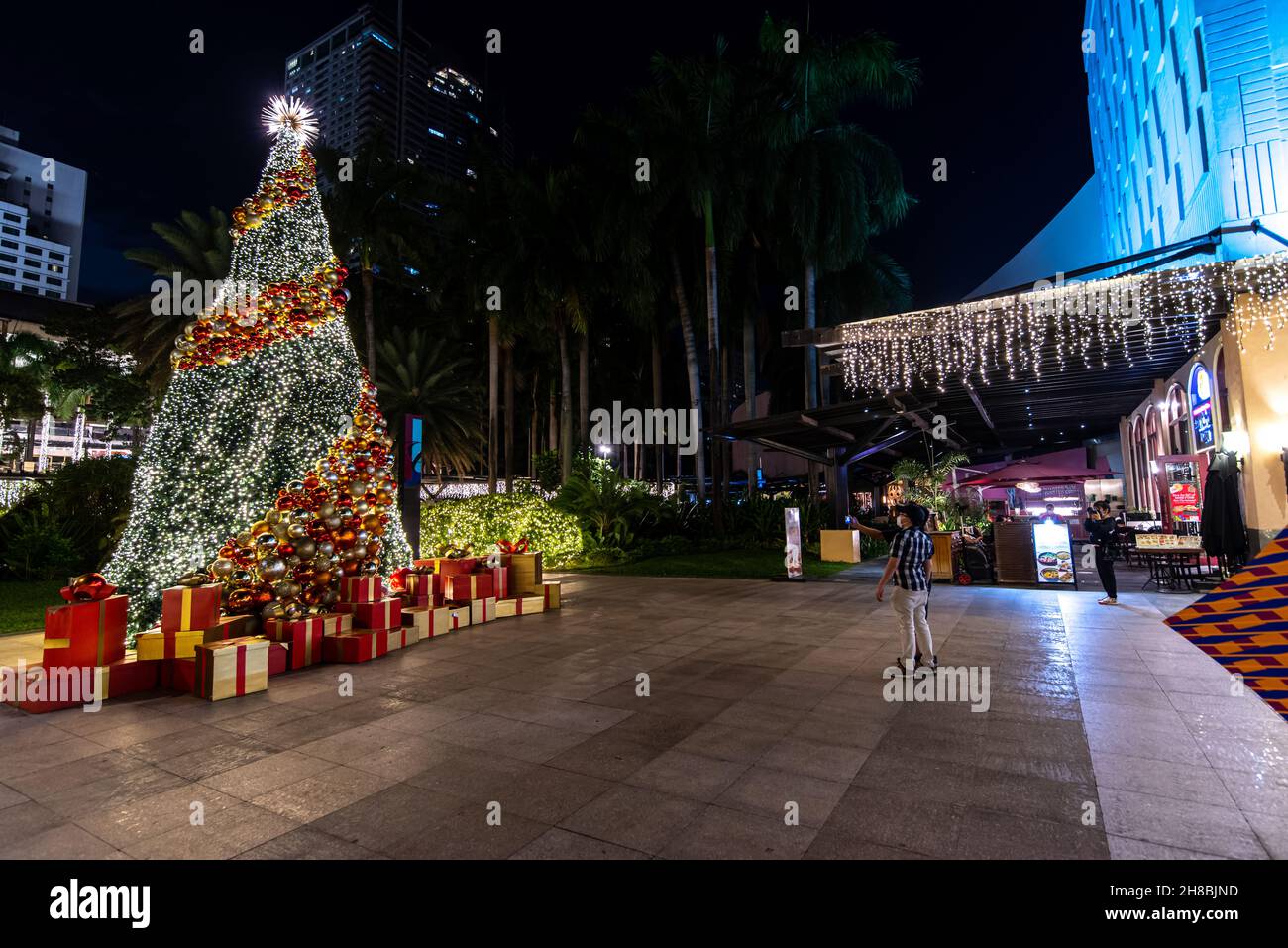 Christmas decoration at Shopping Mall in Makati city, Metro Manila