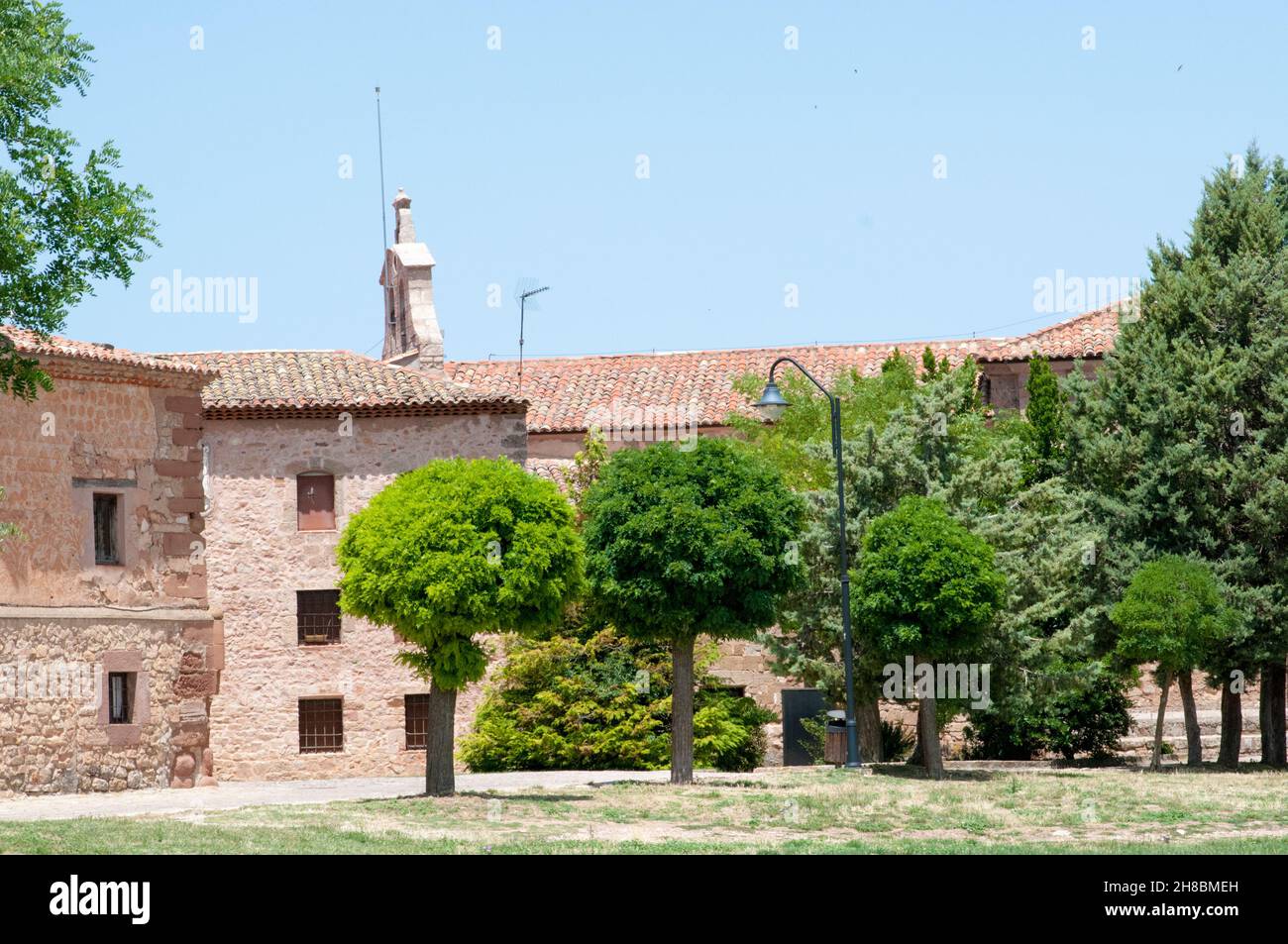 The old town of Medinaceli, Soria, in Castile and Leon, Spain. Stock Photo