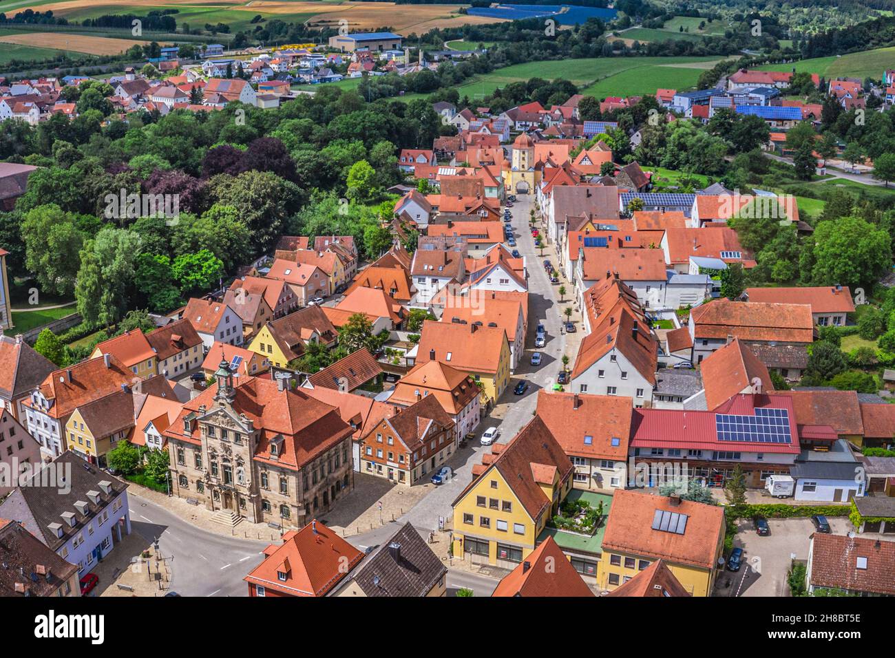 Ellingen town hall hi-res stock photography and images - Alamy