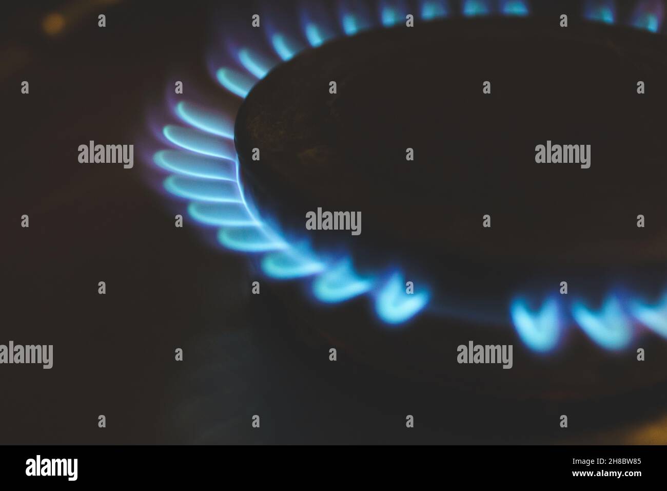 Gas at home for cooking. Natural gas (also called fossil gas) is a