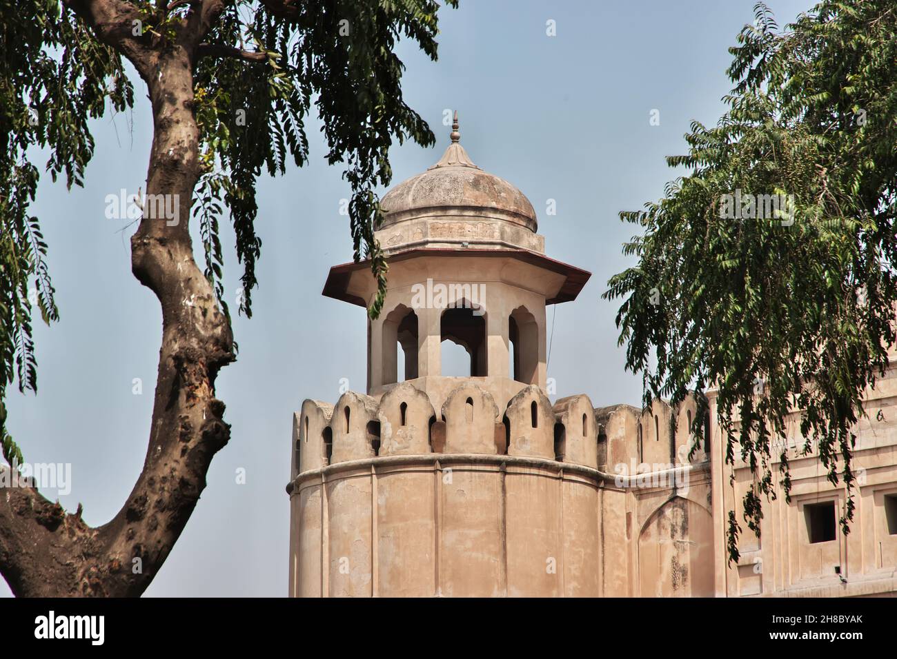 Alamgiri Gate in Lahore fort, Punjab province, Pakistan Stock Photo