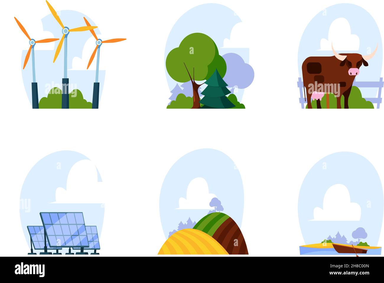 Natural resources. Environment extraction plants oil and gas extract