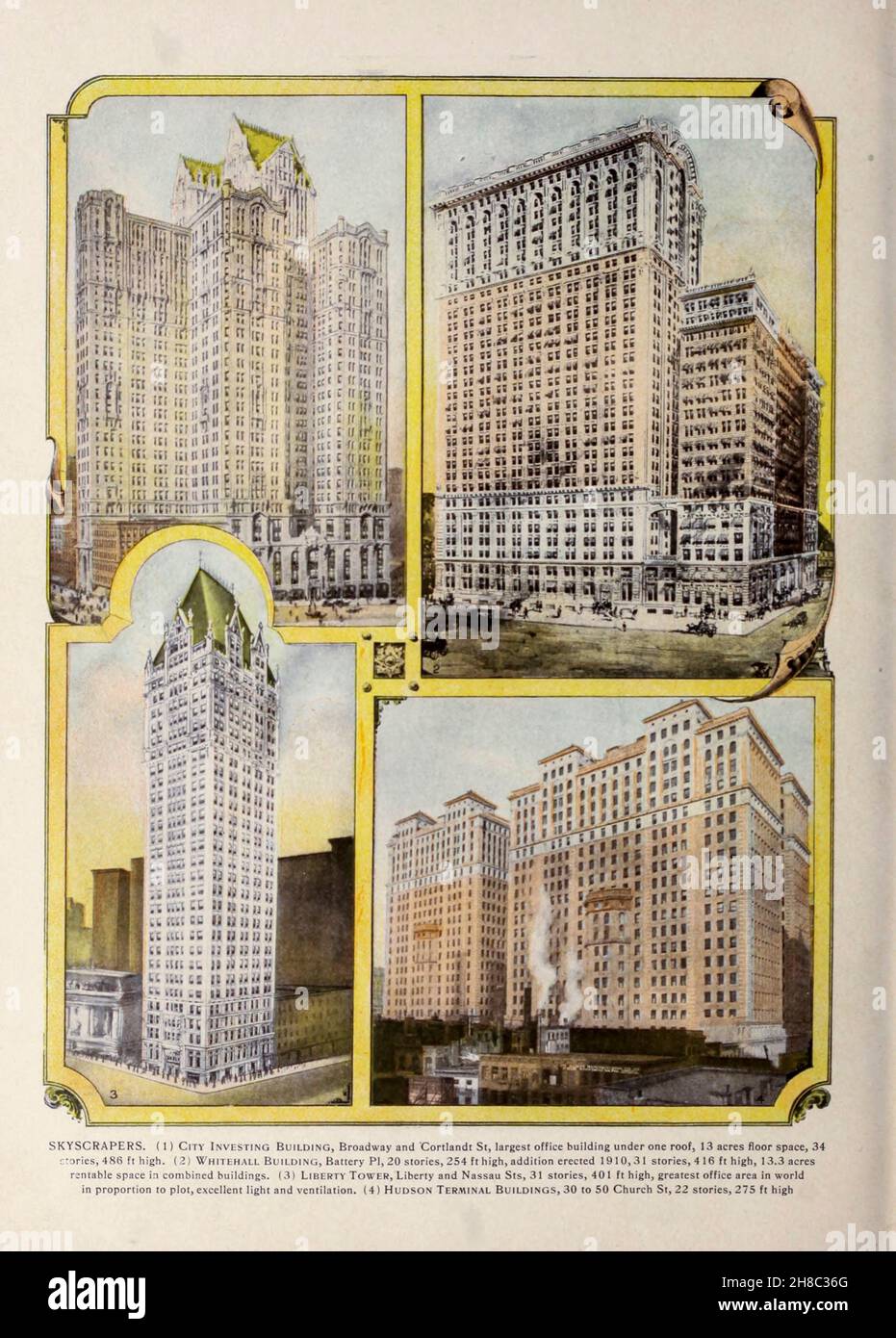 SKYSCRAPERS. (1) City Investing Building, Broadway and Cortlandt St