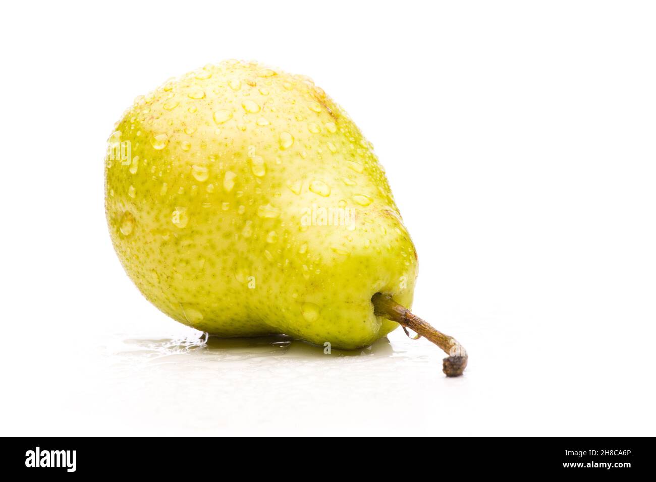 A pear isolated on white background Stock Photo