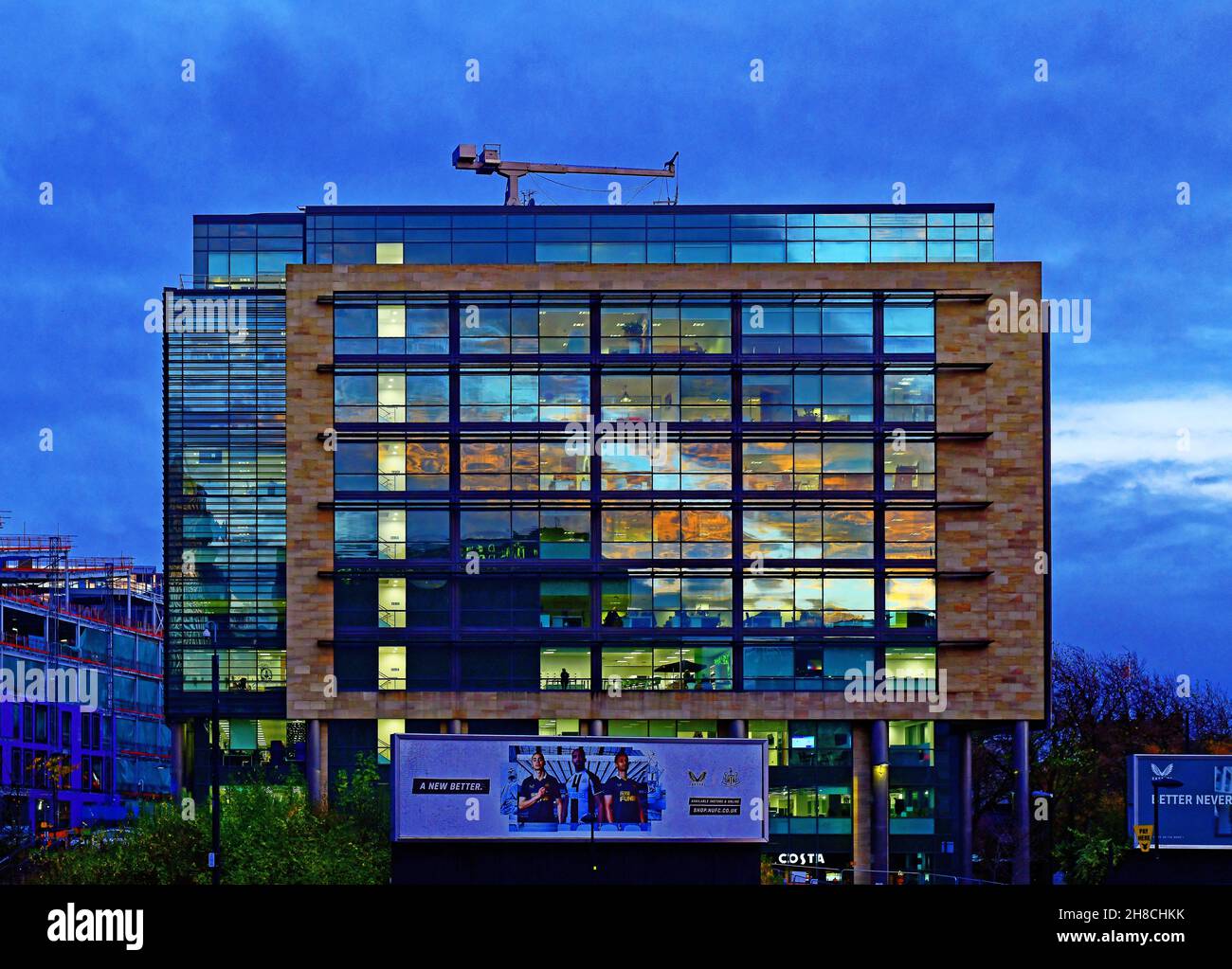 Wellbar Central office building on Gallowgate Newcastle upon Tyne Stock