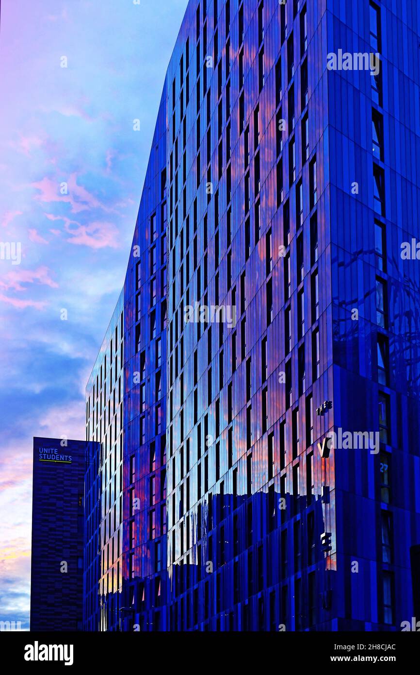Newcastle University Business School and The View student