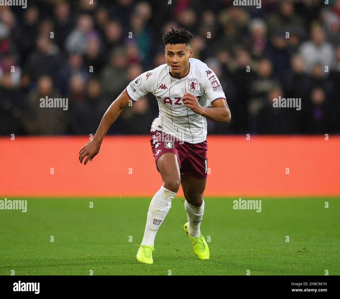 27 November - Crystal Palace v Aston Villa - Premier League - Selhurst Park  Aston Villa's Ollie Watkins during the match at Selhurst Park Picture Credit : © Mark Pain / Alamy Live News Stock Photo