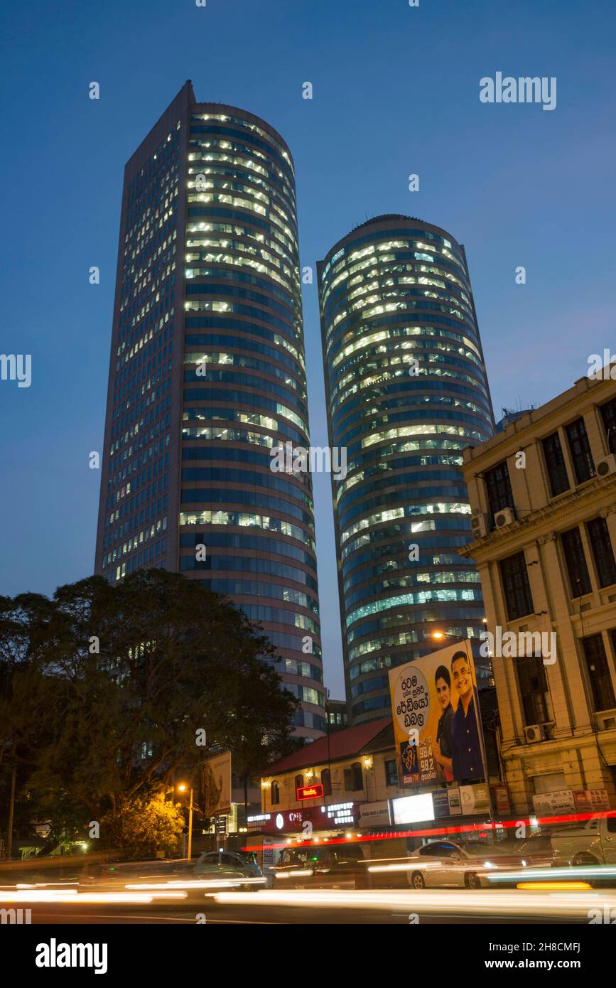 Sri Lanka, Colombo, ville, Stadt, city, bâtiment, Gebäude, building, World Trade Center Stock Photo